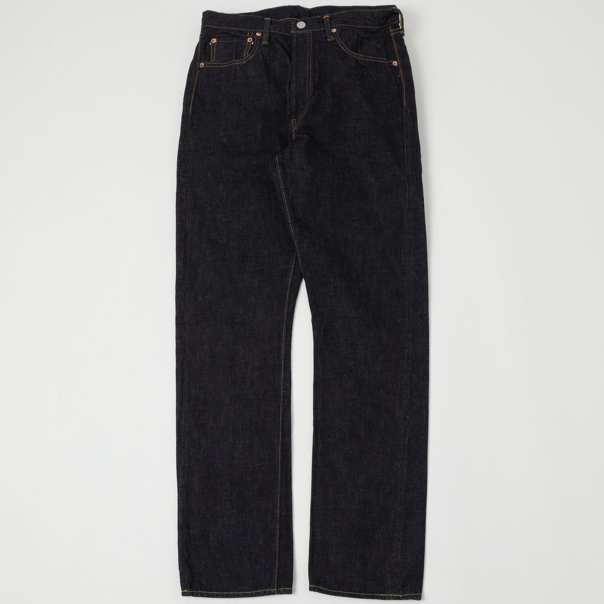 FULLCOUNT 1110XX 15.5oz Slim Tapered Jean - One Wash