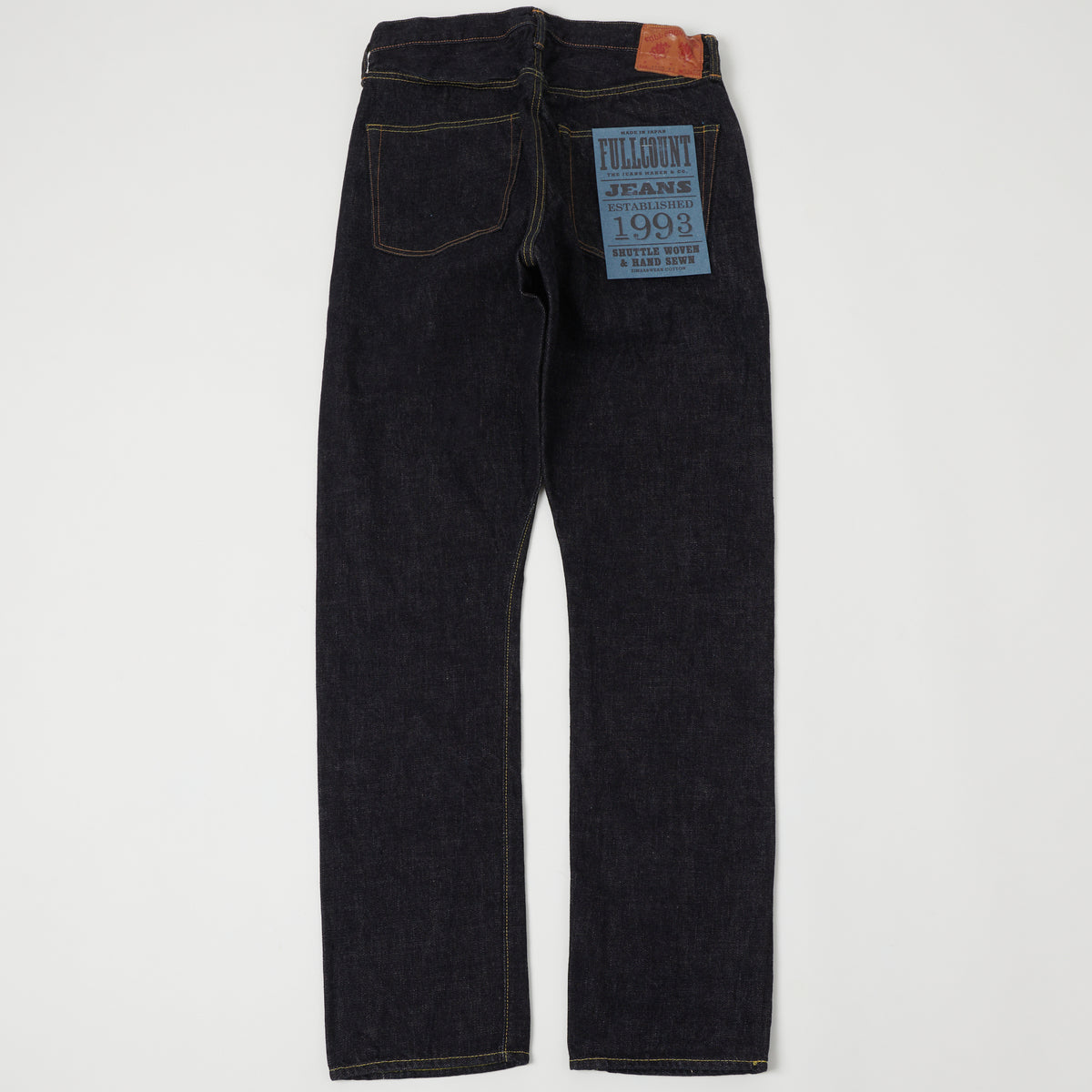FULLCOUNT 1110XX 15.5oz Slim Tapered Jean - One Wash