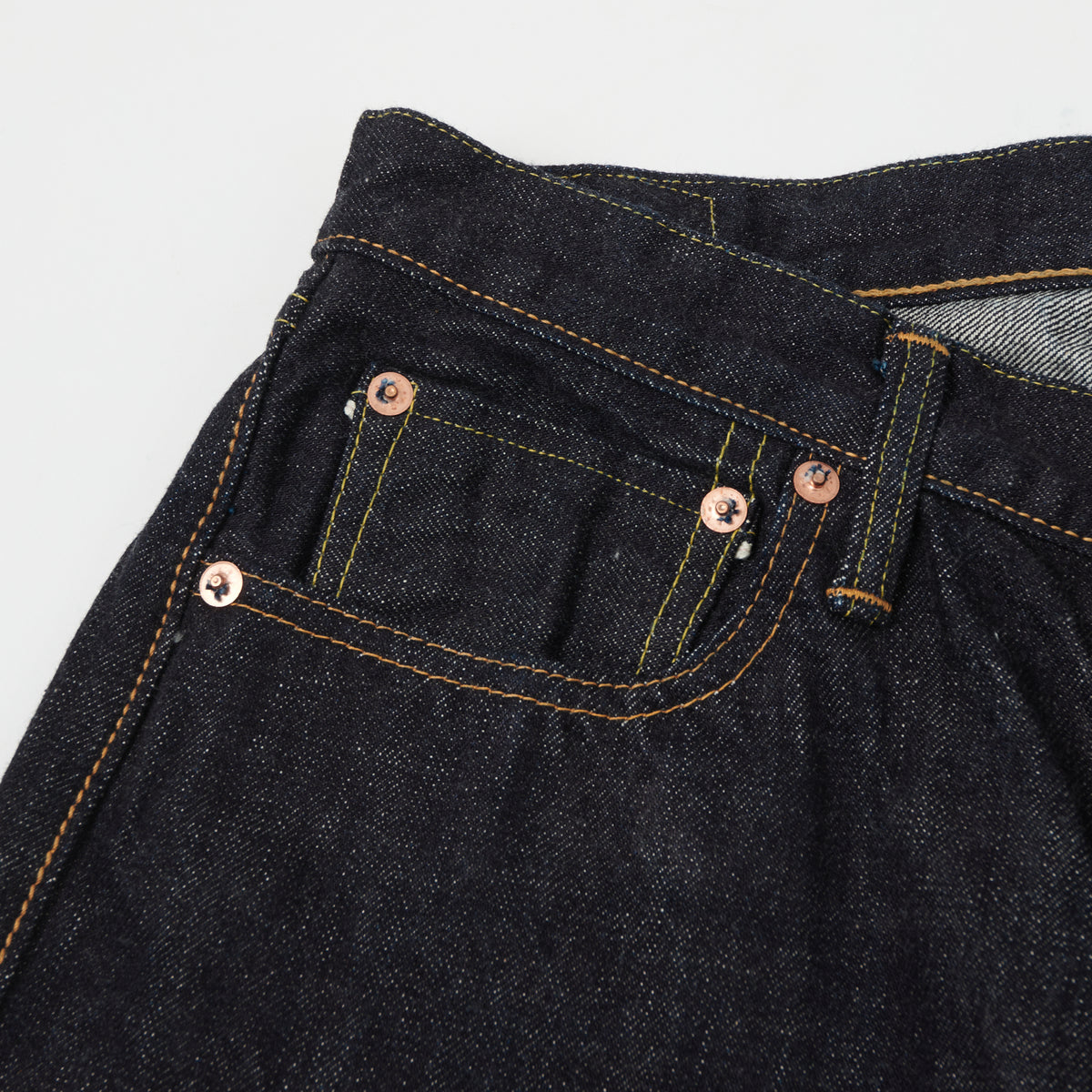 FULLCOUNT 1110XX 15.5oz Slim Tapered Jean - One Wash