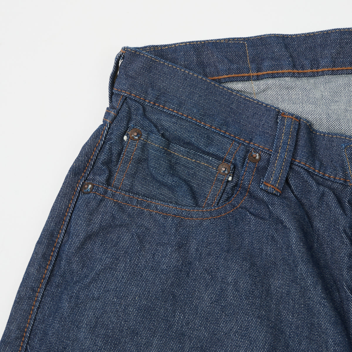 FULLCOUNT 1121 'Duke' 13.5oz Wide Straight Jean - One Wash