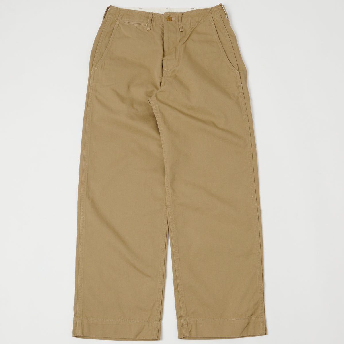 FULLCOUNT 1201 U.S. Army Combat Chino - Brown Beige