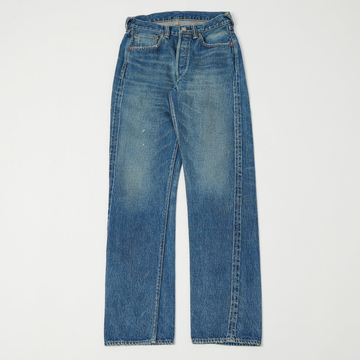 FULLCOUNT 1101 13.7oz Loose Straight Jean - Dartford Wash