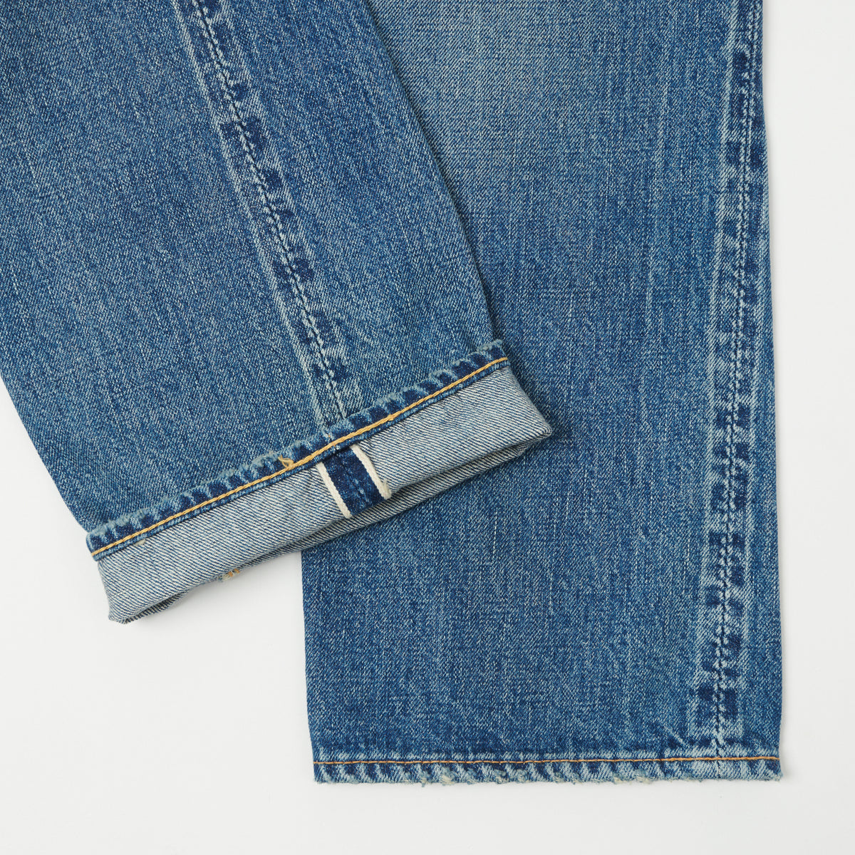FULLCOUNT 1101 13.7oz Loose Straight Jean - Dartford Wash