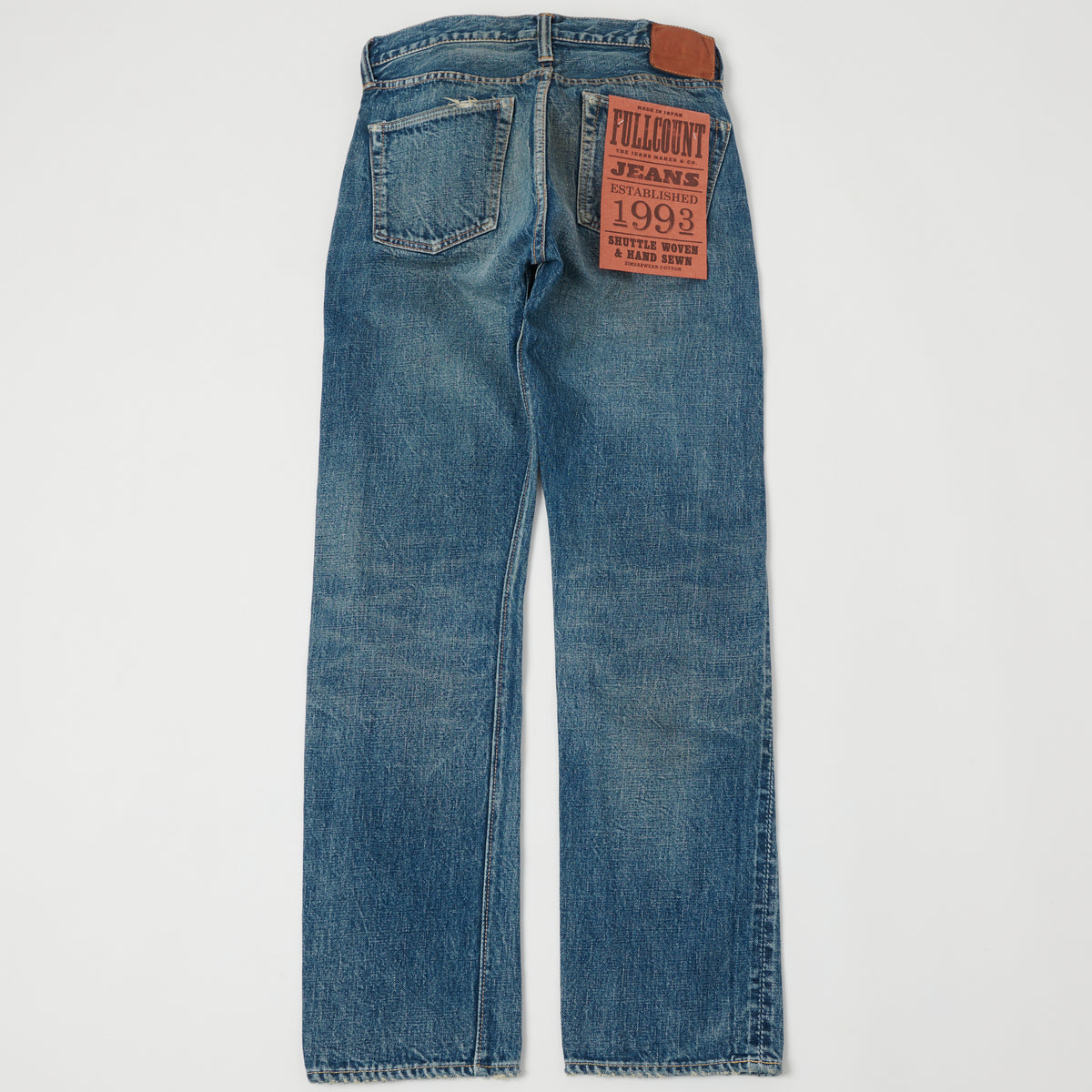 FULLCOUNT 1108 13.7oz Regular Straight Jean - 'Dartford' Wash