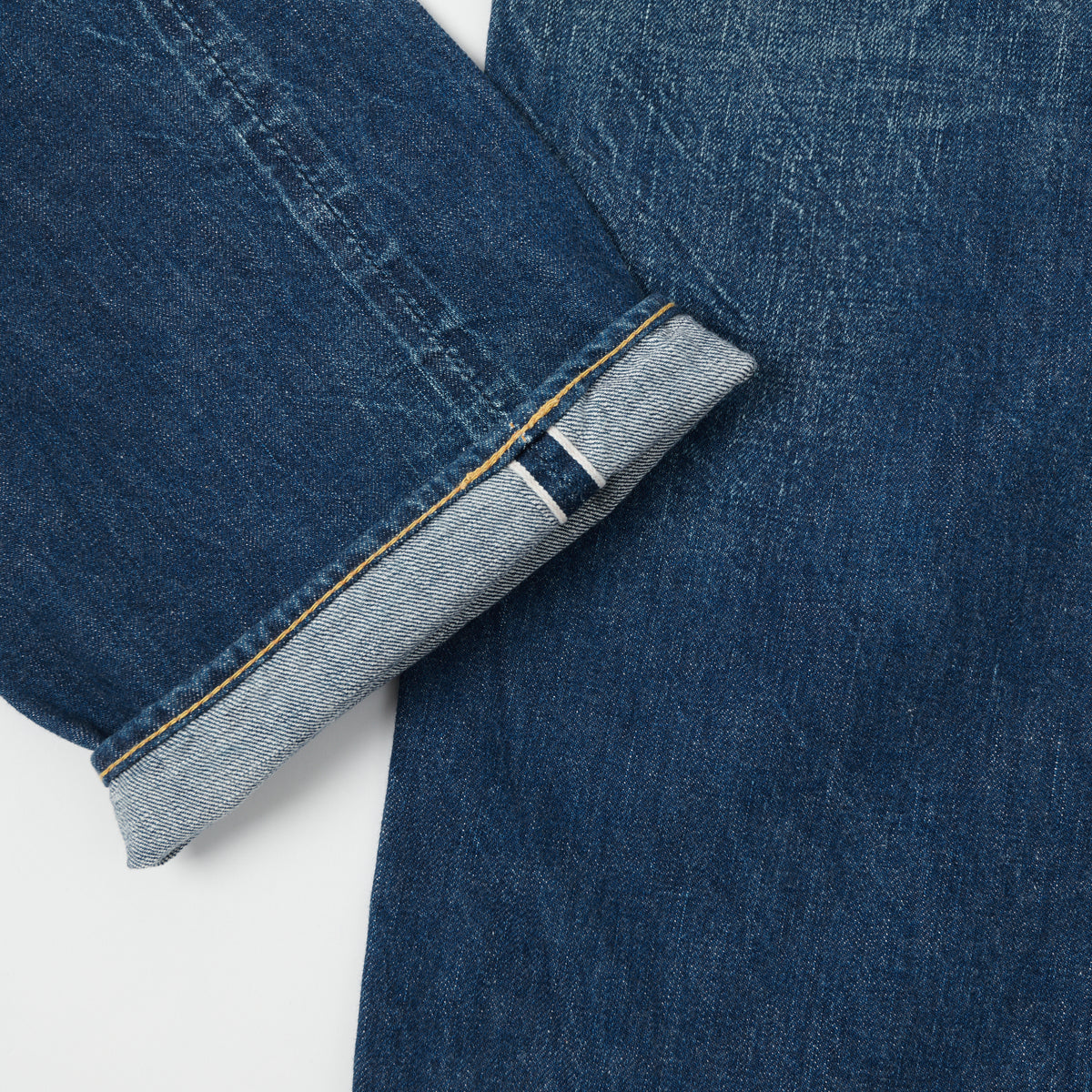 FULLCOUNT 0105 13.7oz Wide Straight Jean - 'More Than Real' Wash