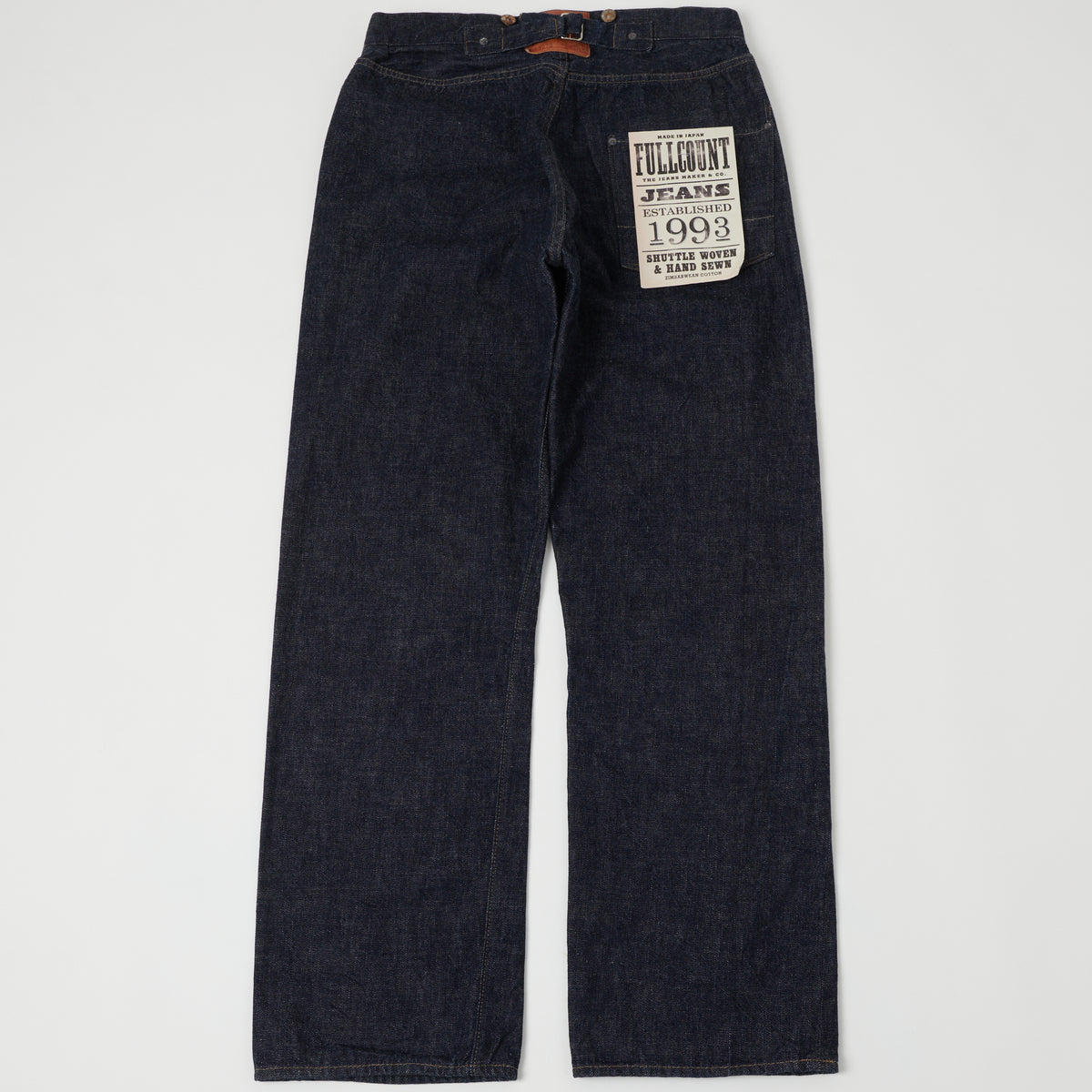 FULLCOUNT 1373 'Son Of The Soil' 13.7oz Wide Straight Jean - One Wash