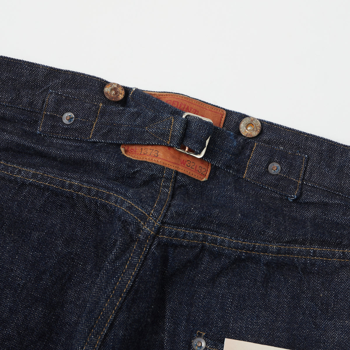 FULLCOUNT 1373 'Son Of The Soil' 13.7oz Wide Straight Jean - One Wash