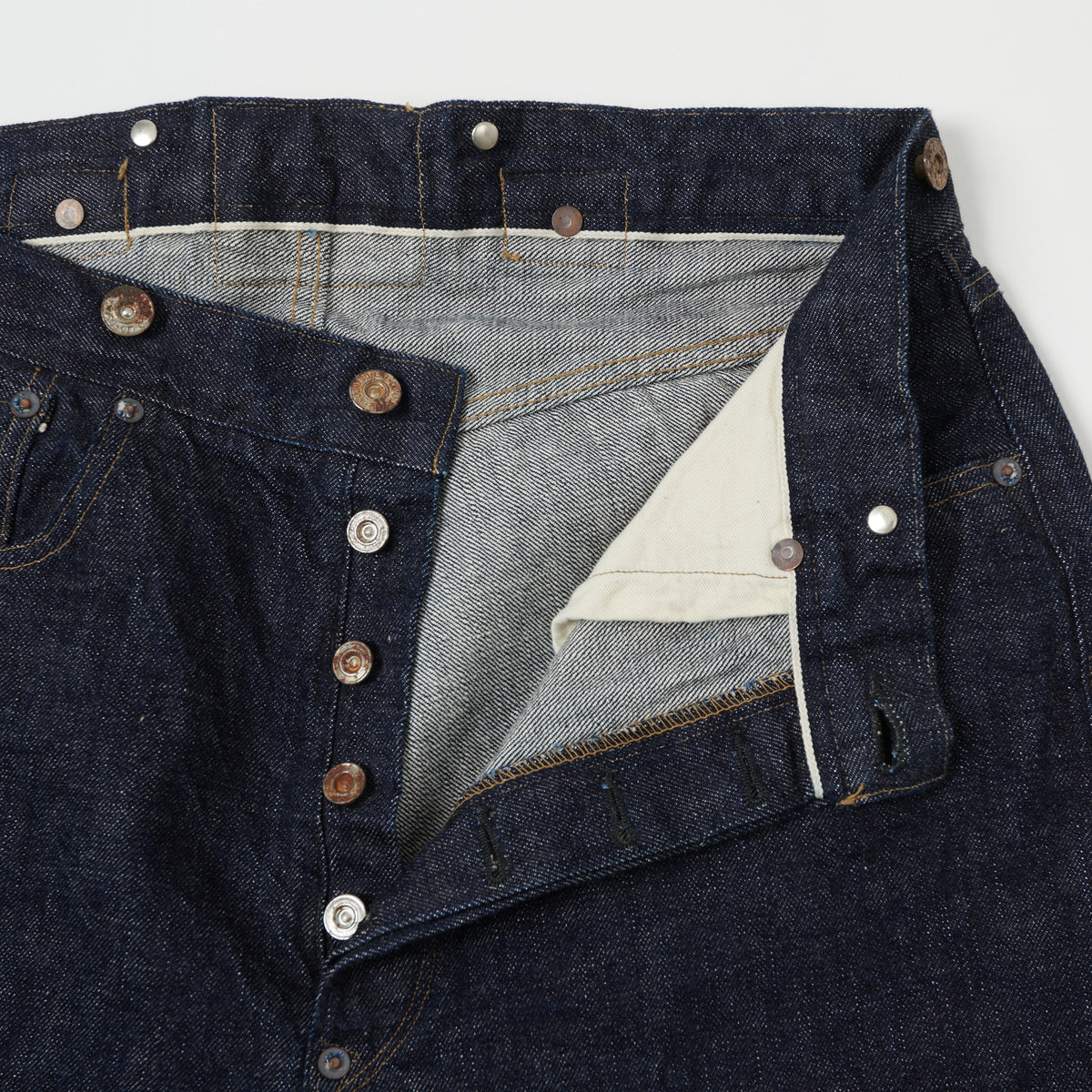 FULLCOUNT 1373 'Son Of The Soil' 13.7oz Wide Straight Jean - One Wash