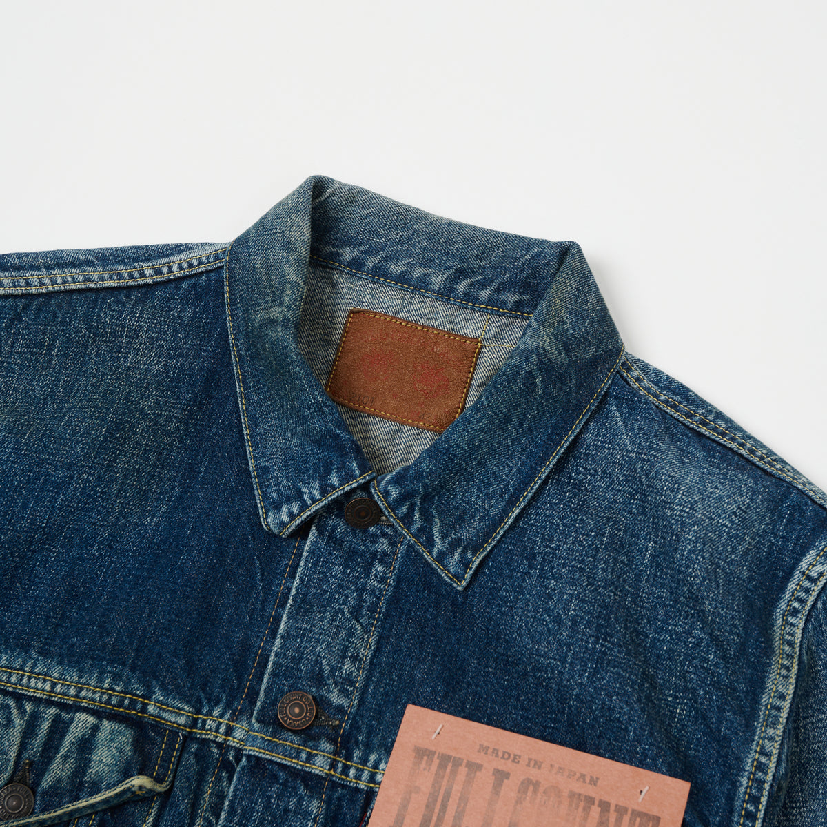 FULLCOUNT 2101 13.7oz Type III Denim Jacket - 'More Than Real' Wash