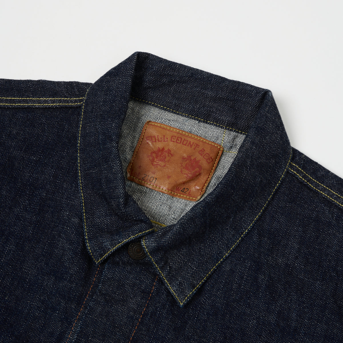 FULLCOUNT 2101 13.7oz Type III Denim Jacket - One Wash
