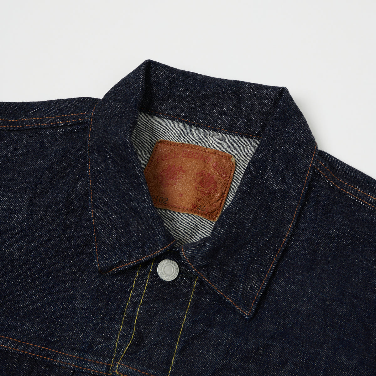 FULLCOUNT 2102 13.7oz Type II Denim Jacket - One Wash