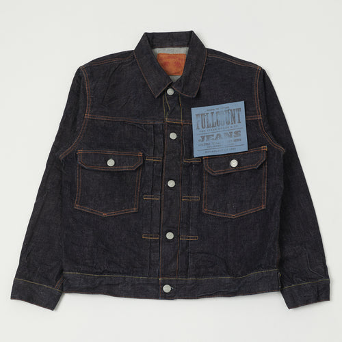 FULLCOUNT 2102XX 15.5oz Type II Denim Jacket - One Wash