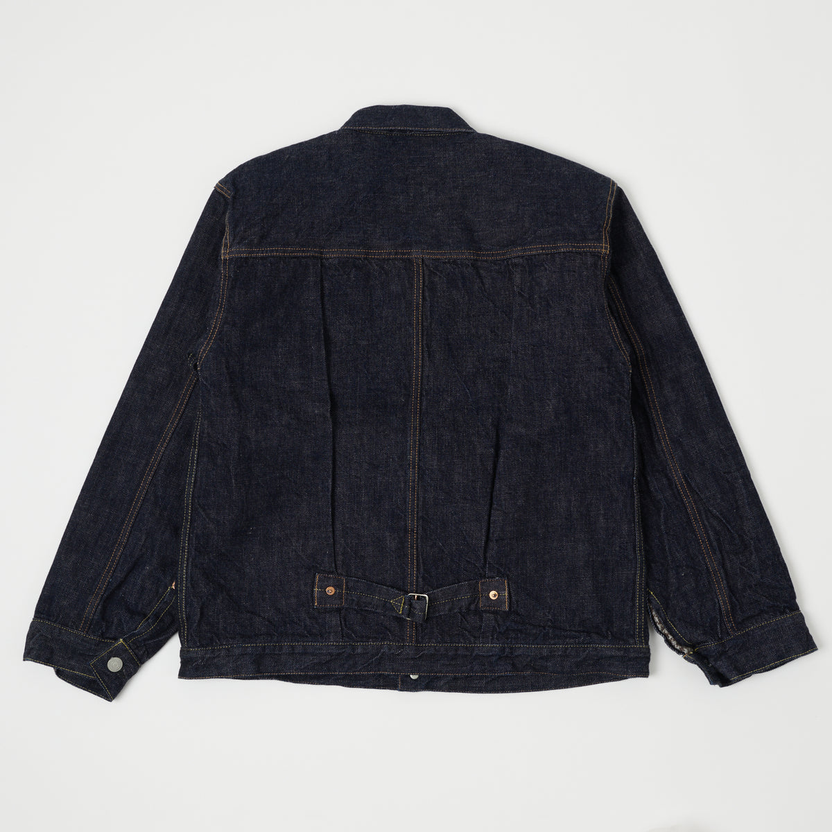 FULLCOUNT 2109 13.75oz Blanket Lined Type I Denim Jacket - One Wash