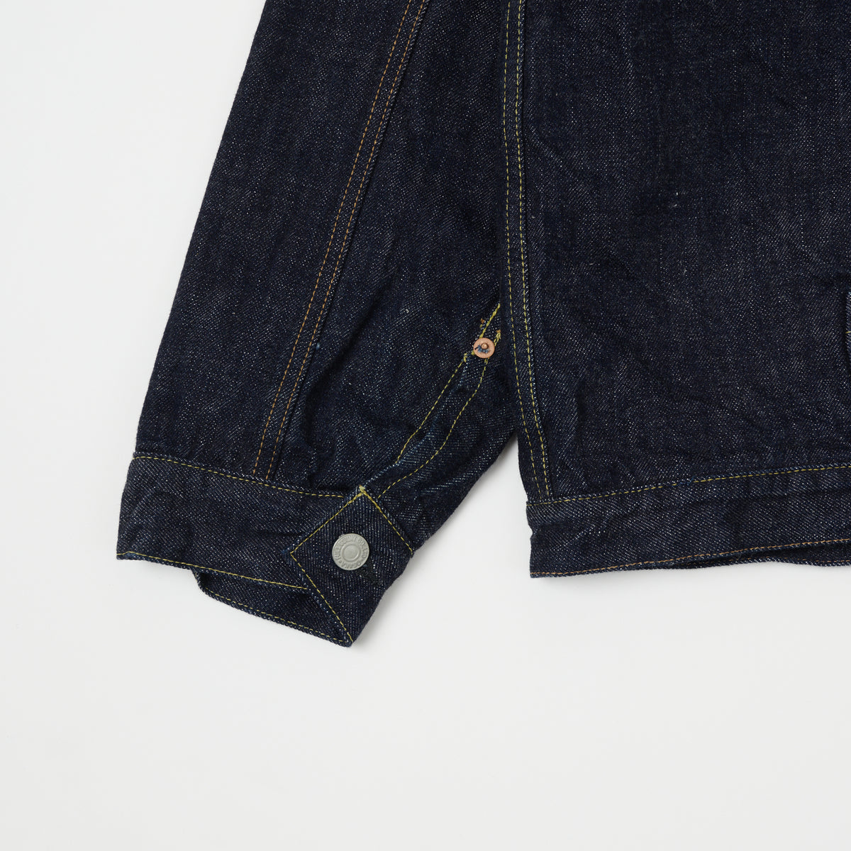 FULLCOUNT 2109 13.75oz Blanket Lined Type I Denim Jacket - One Wash