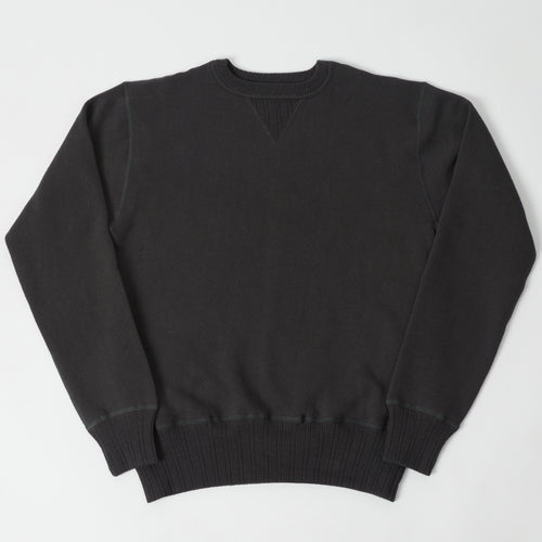 FULLCOUNT 3741 'Mother Cotton' Sweatshirt - Ink Black