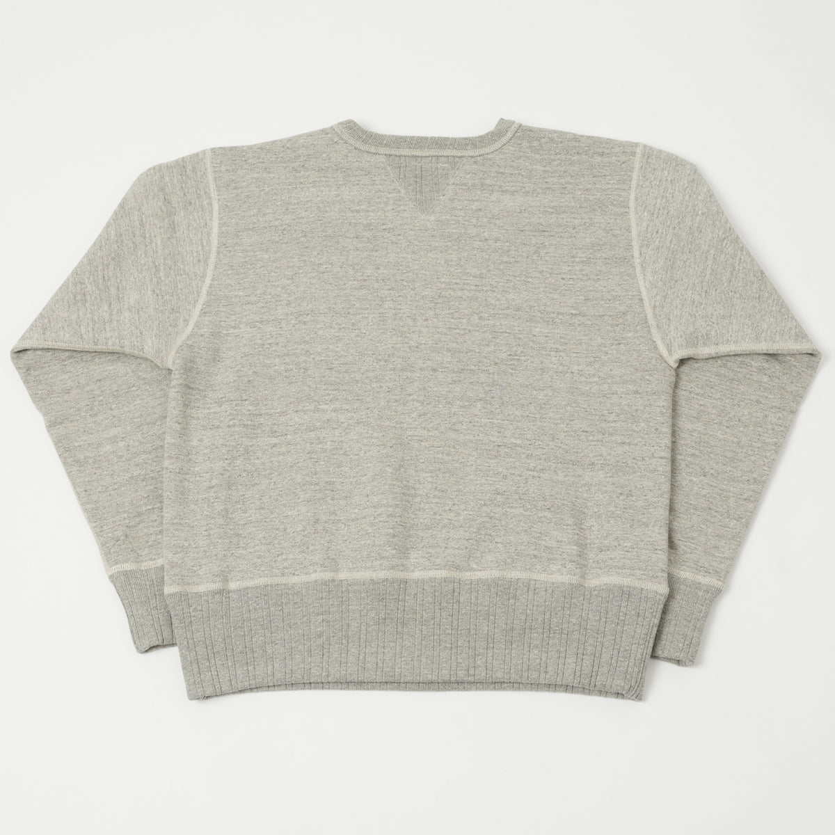 FULLCOUNT 3741 'Mother Cotton' Sweatshirt - Heather Grey