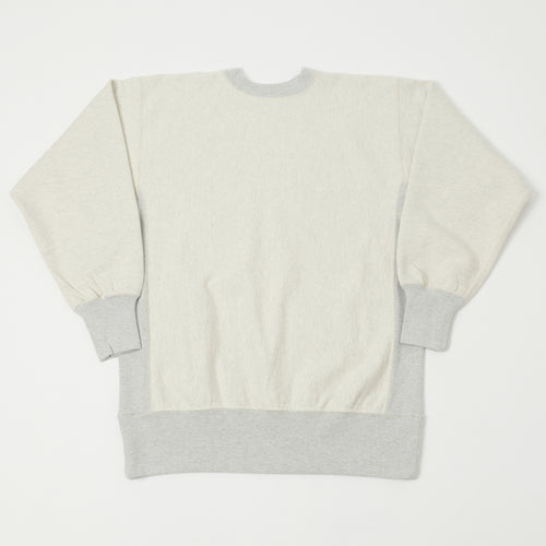 FULLCOUNT 3755 Heavyweight Crewneck Sweatshirt - Oatmeal