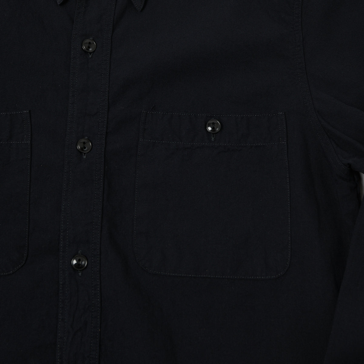 FULLCOUNT 4810 5oz Chambray Work Shirt - Black
