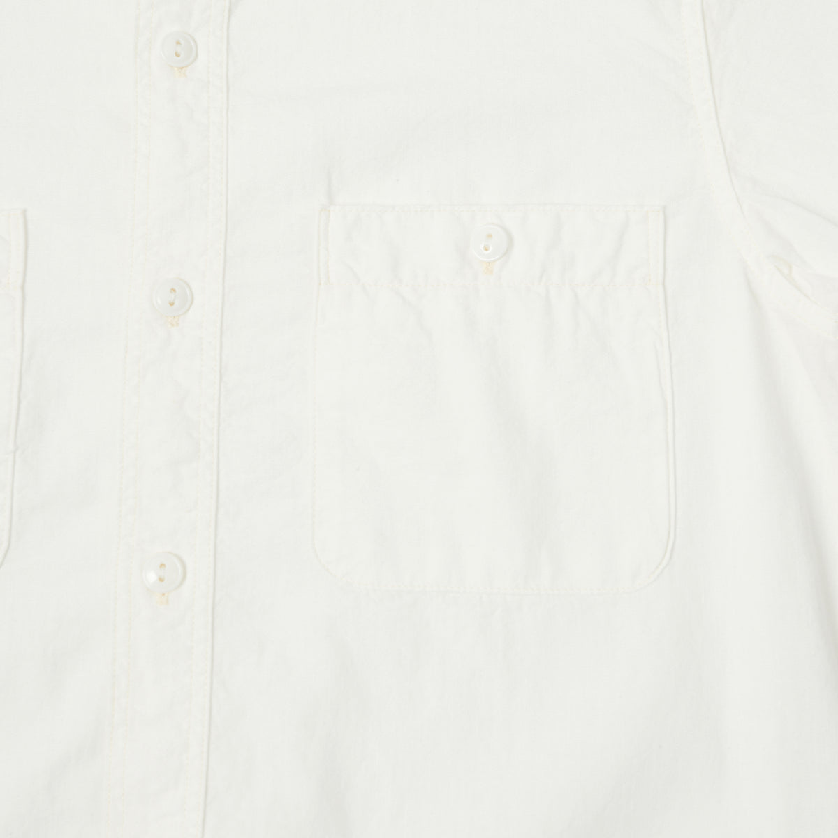FULLCOUNT 4821 5oz Chambray Work Shirt - White