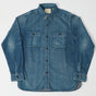 FULLCOUNT 4890 8oz Denim Work Shirt - Hand Wash