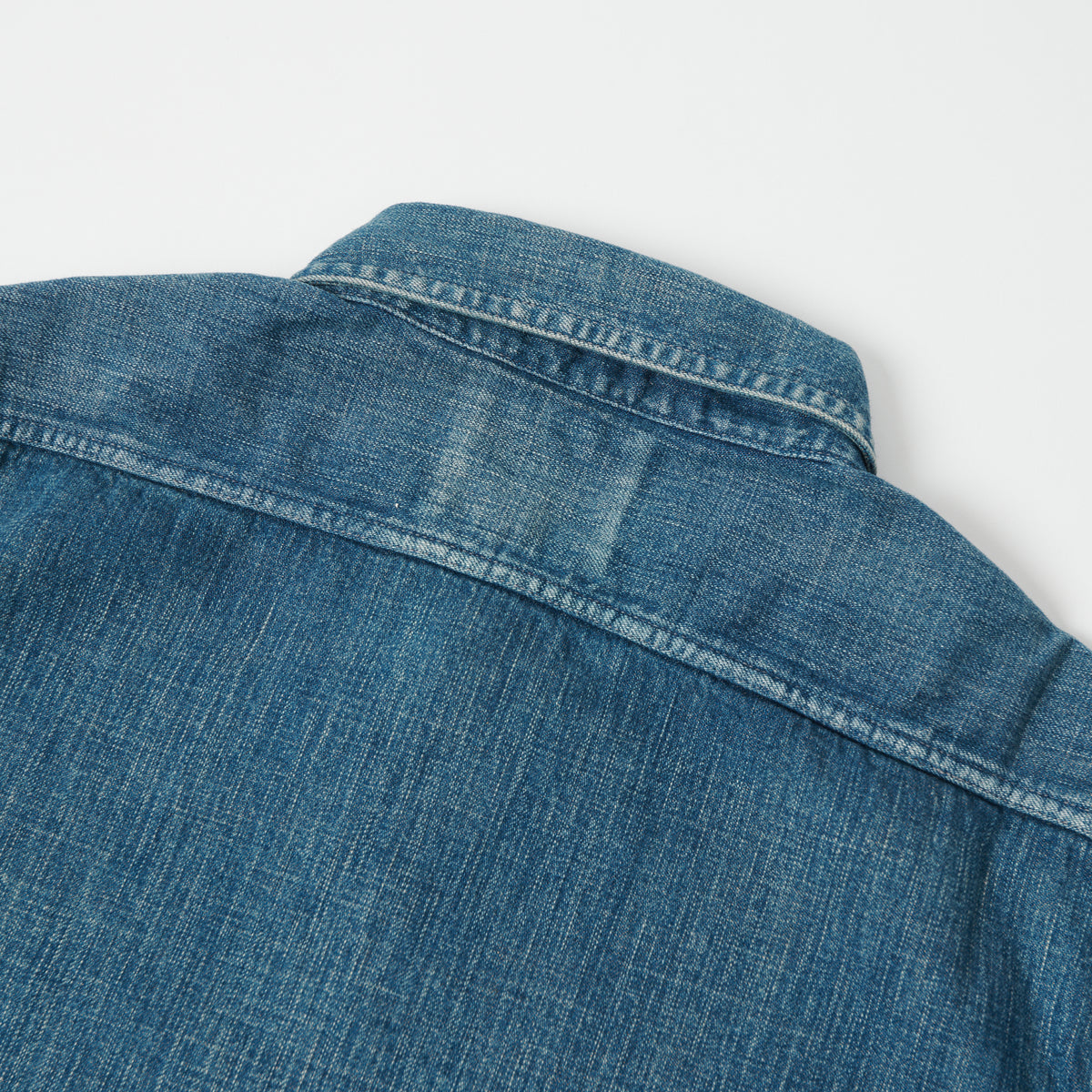 FULLCOUNT 4890 8oz Denim Work Shirt - Hand Wash