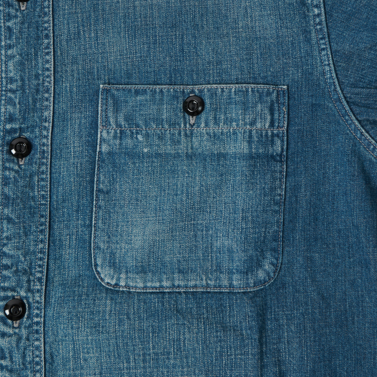 FULLCOUNT 4890 8oz Denim Work Shirt - Hand Wash