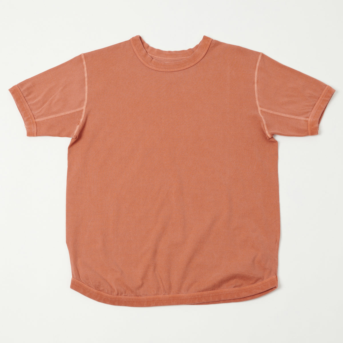 FULLCOUNT 5222 Flat Seam Heavyweight T-Shirt - Brown