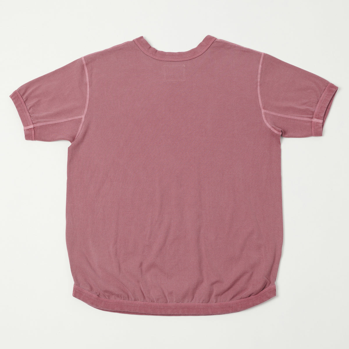 FULLCOUNT 5222 Flat Seam Heavyweight T-Shirt - Faded Burgundy