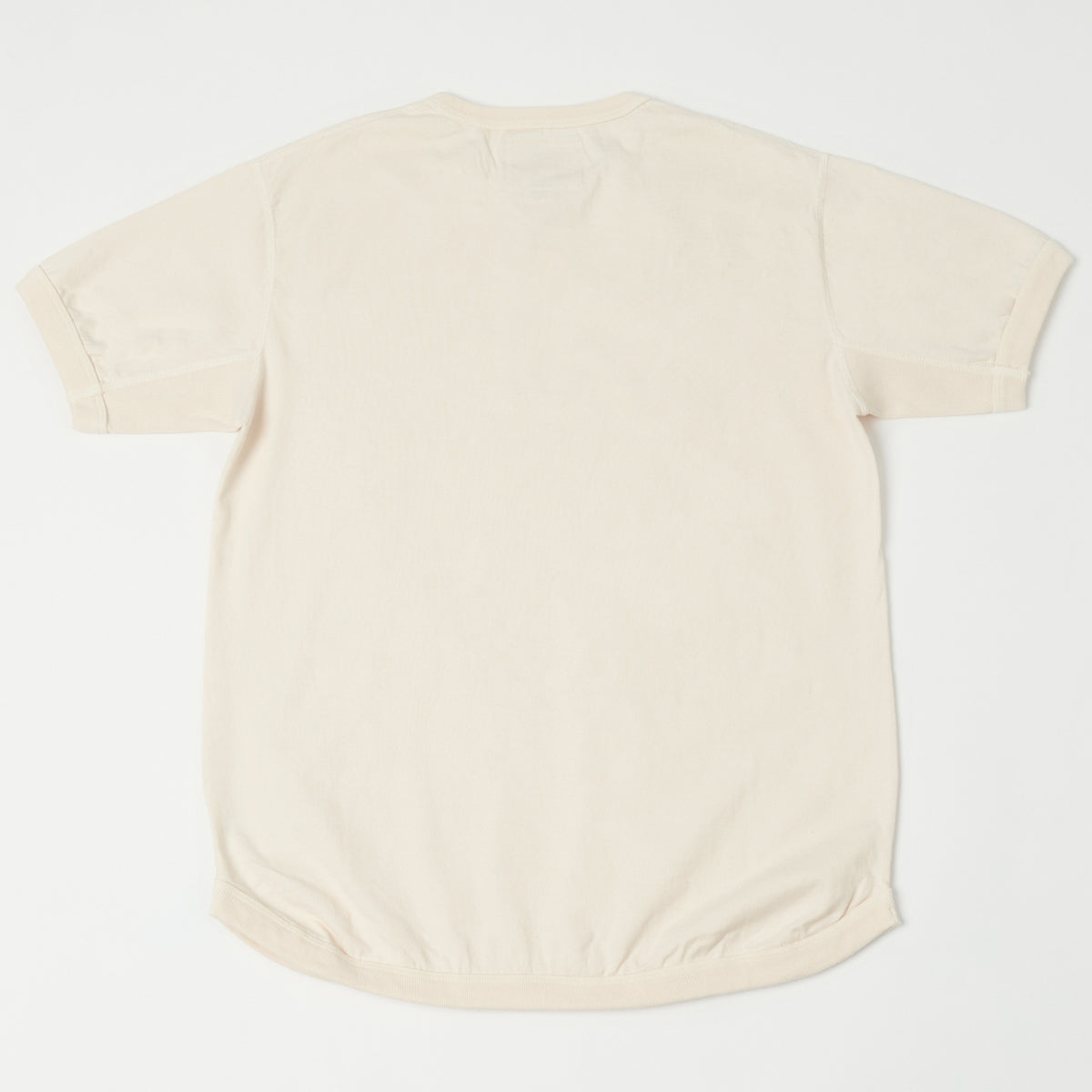 FULLCOUNT 5222H Flat Seam Heavyweight Henley - Ecru