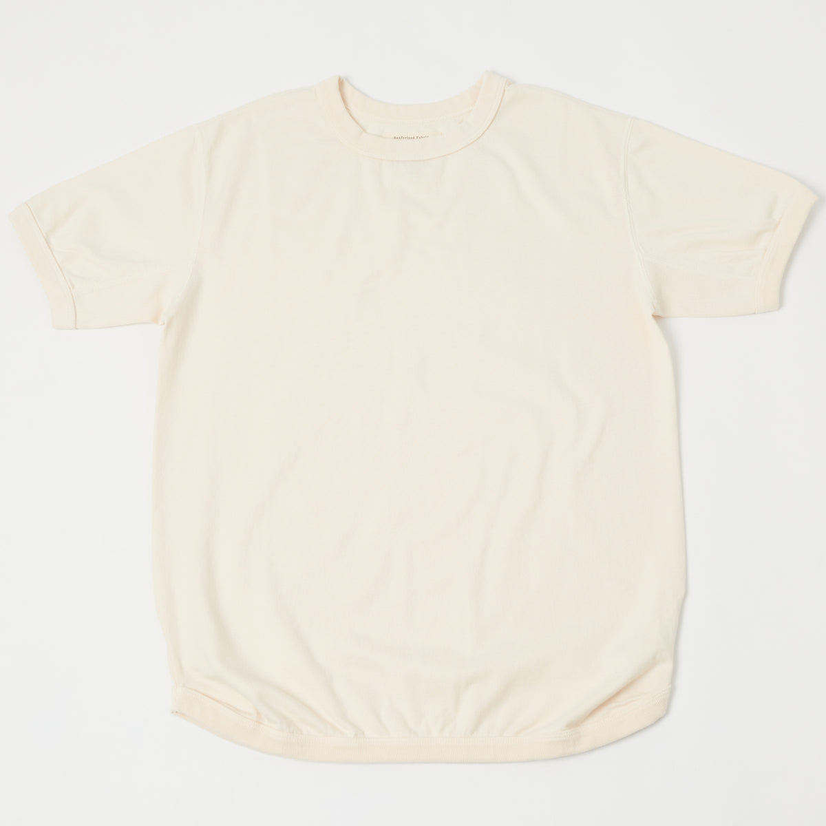 FULLCOUNT 5222 Flat Seam Heavyweight T-Shirt - Ecru