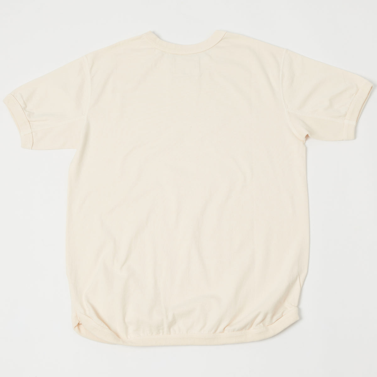 FULLCOUNT 5222 Flat Seam Heavyweight T-Shirt - Ecru