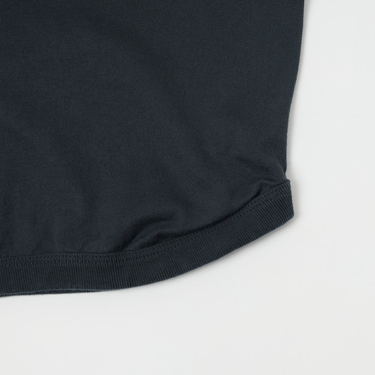 FULLCOUNT 5222 Flat Seam Heavyweight T-Shirt - Ink Black