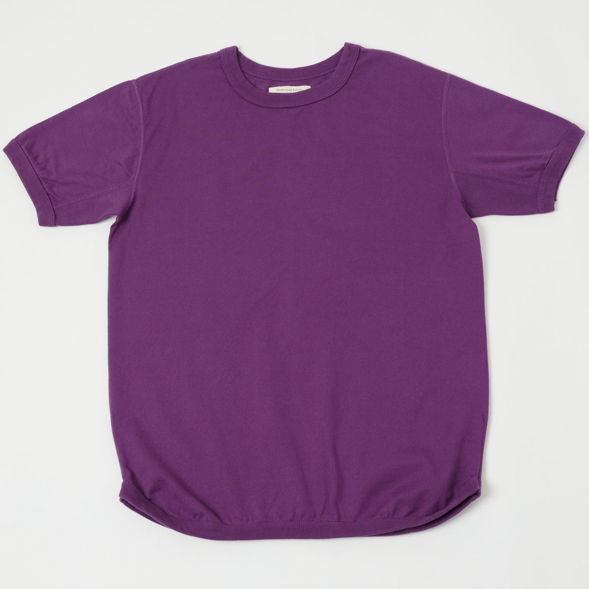FULLCOUNT 5222 Flat Seam Heavyweight T-Shirt - Purple