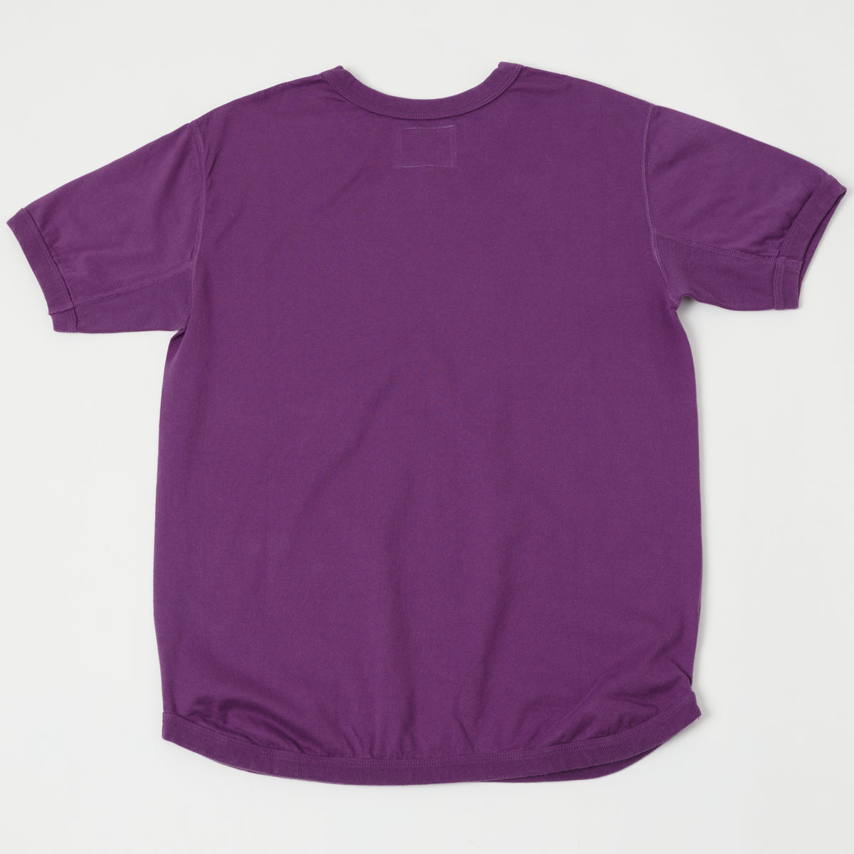 FULLCOUNT 5222 Flat Seam Heavyweight T-Shirt - Purple