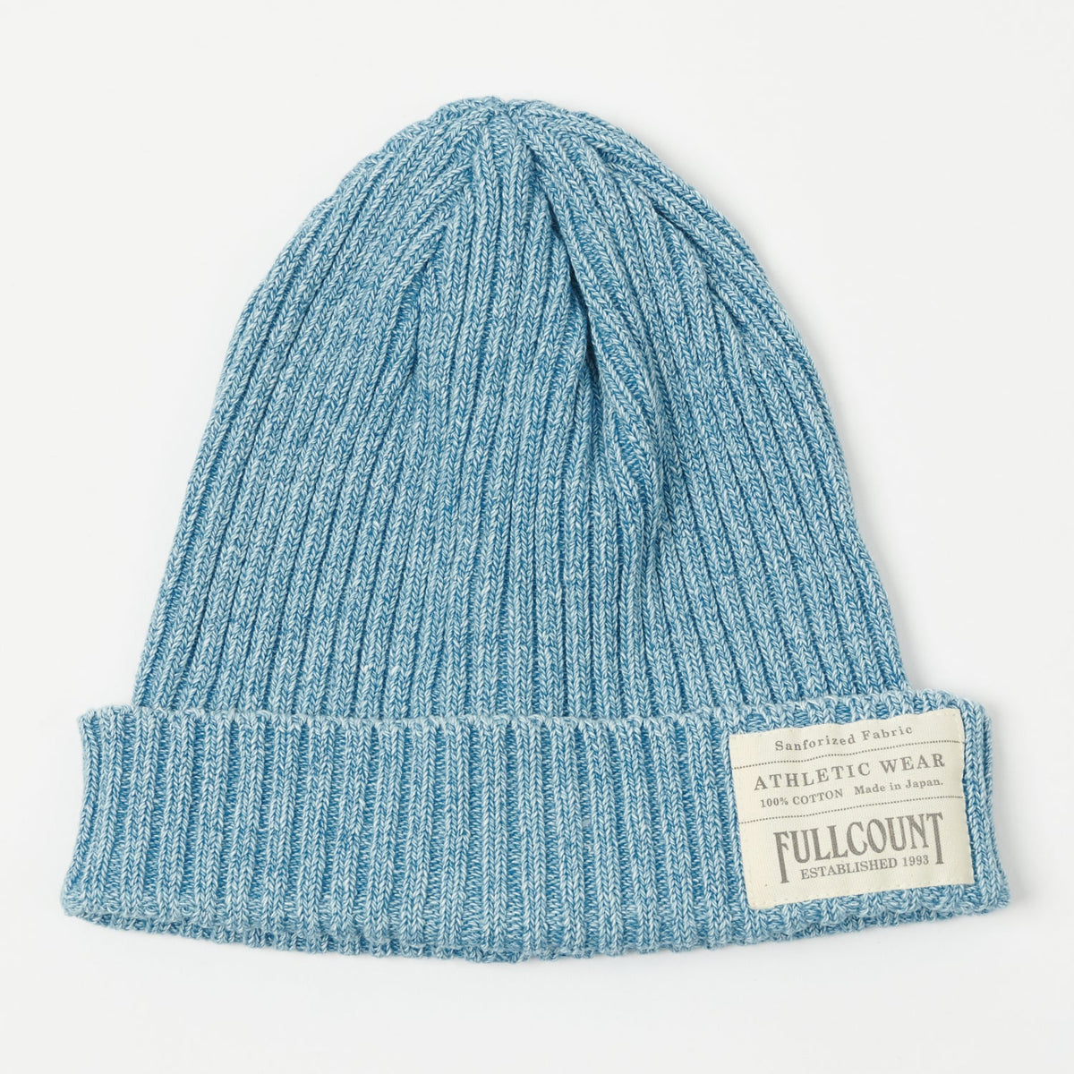 FULLCOUNT 6817 Rib Watch Cap - Faded Indigo
