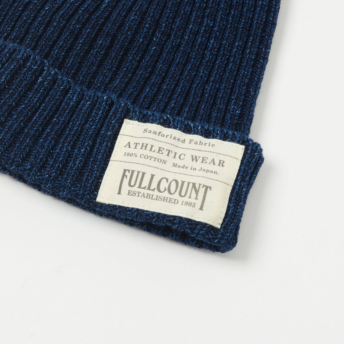 FULLCOUNT 6817 Rib Watch Cap - Indigo
