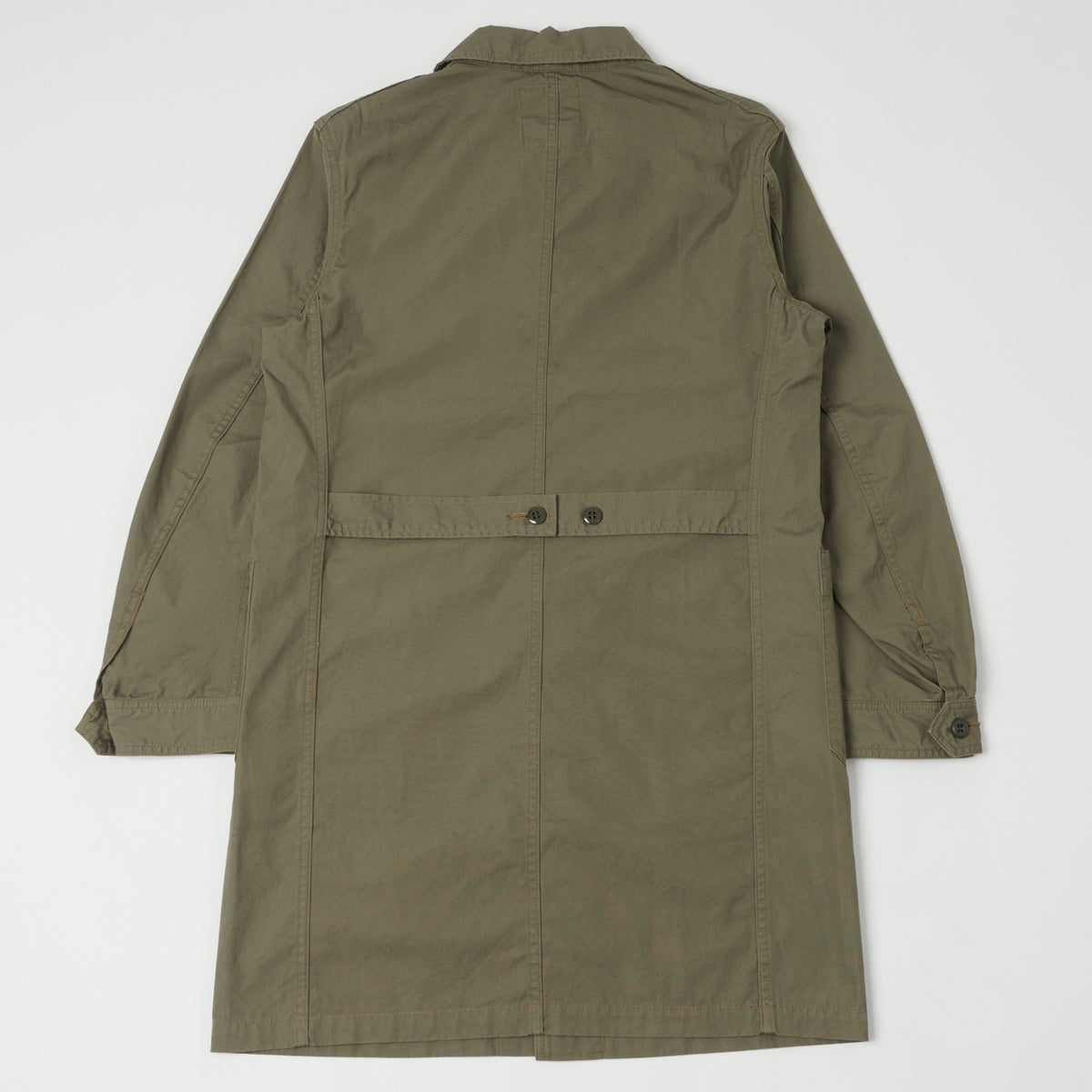 FULLCOUNT 2888 Poplin Atelier Coat - Ash Green