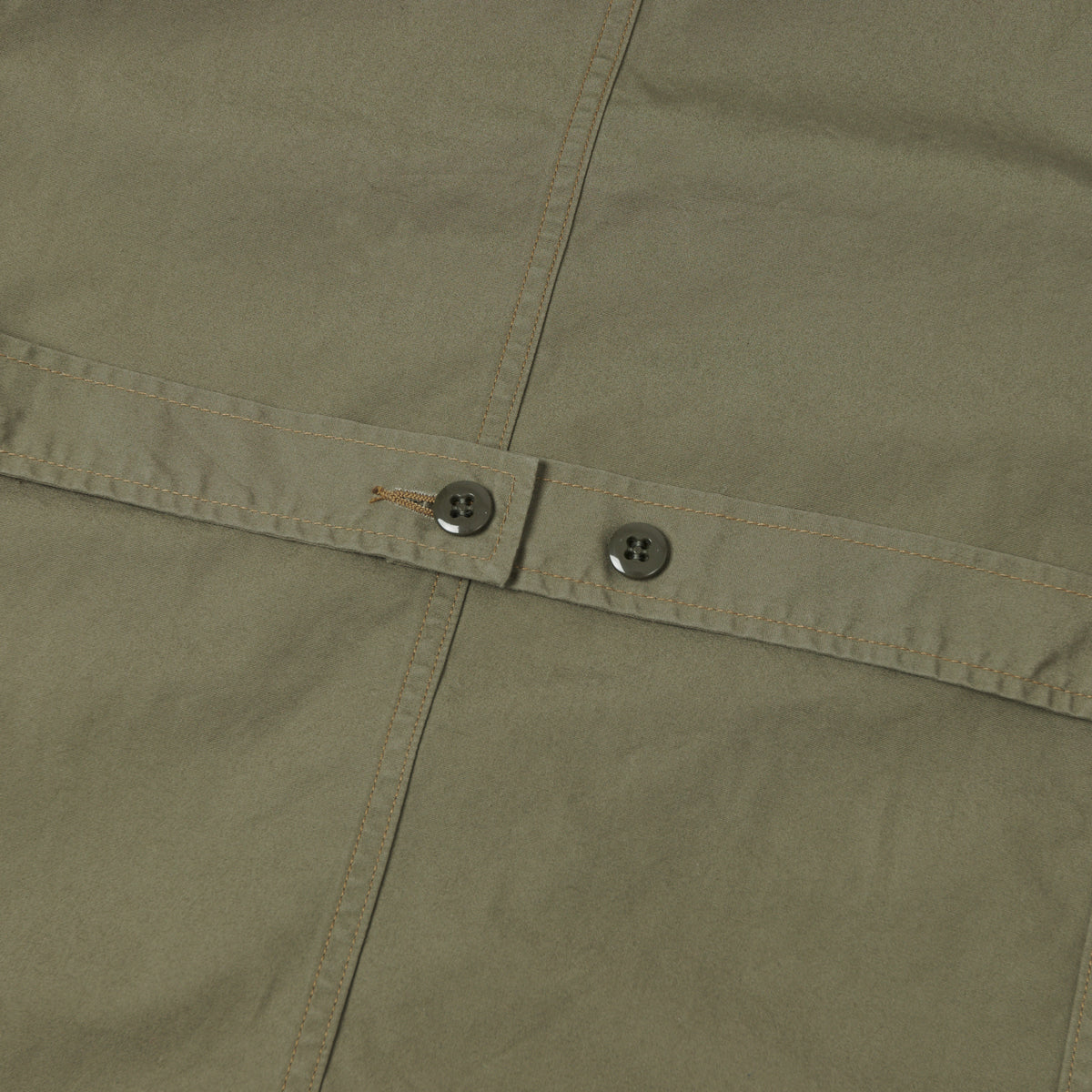 FULLCOUNT 2888 Poplin Atelier Coat - Ash Green