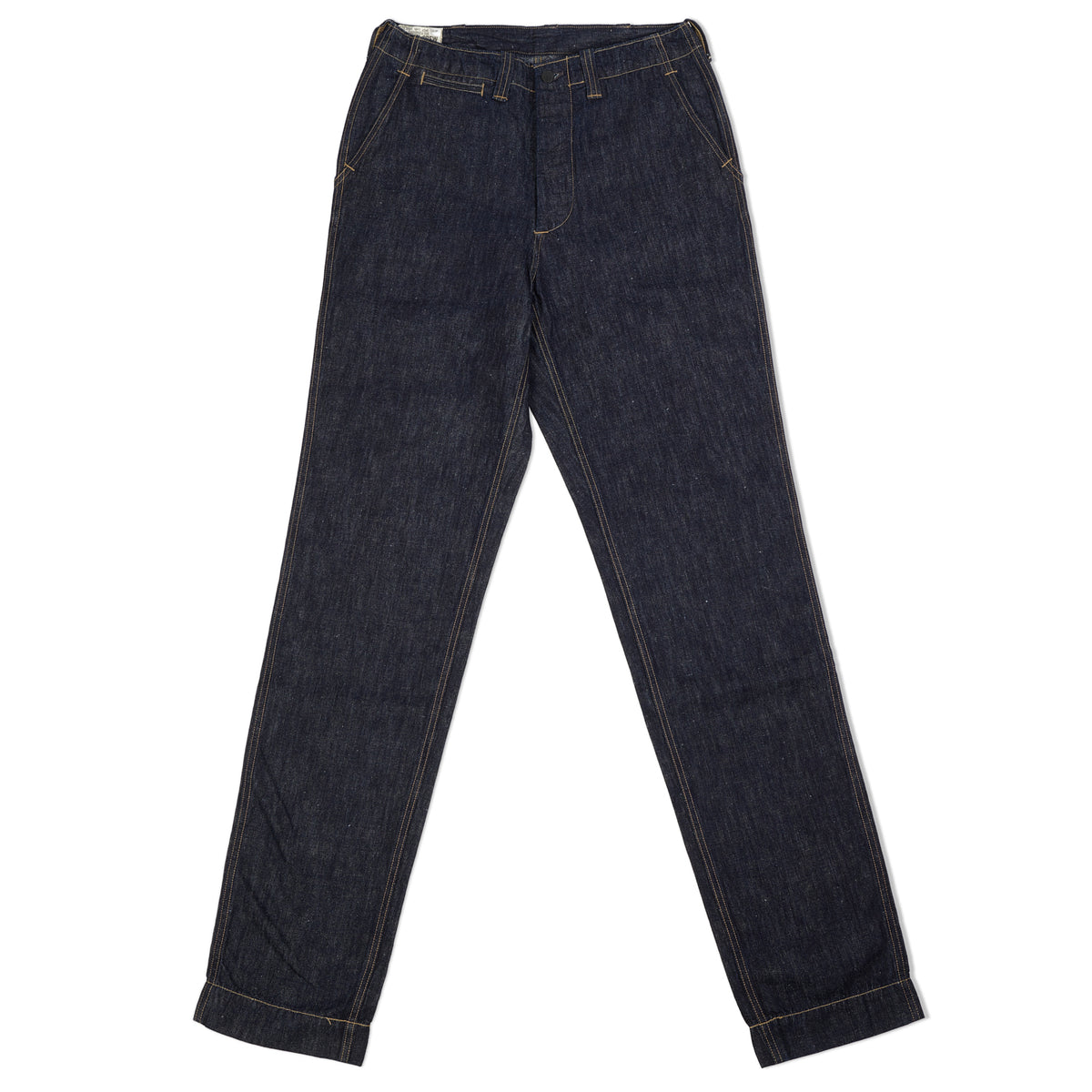 Freewheelers & Co USMC M-1942 9.5oz Regular Straight Denim Trouser - One Wash