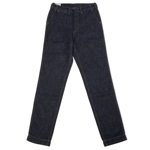 Freewheelers & Co USMC M-1942 9.5oz Regular Straight Denim Trouser - One Wash