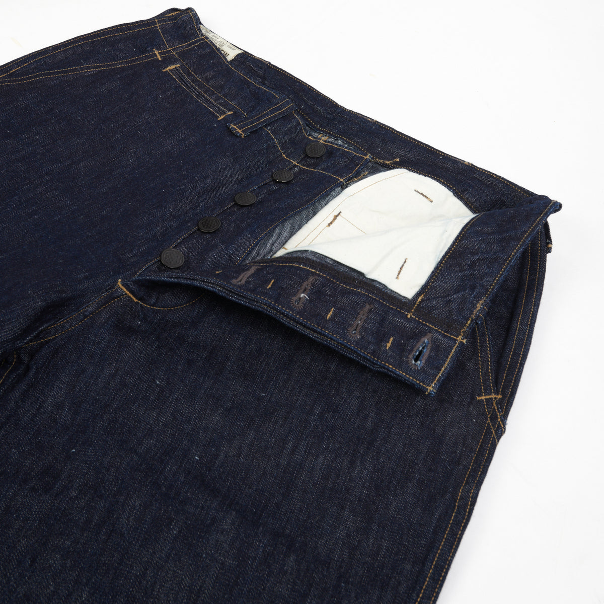 Freewheelers & Co USMC M-1942 9.5oz Regular Straight Denim Trouser - One Wash