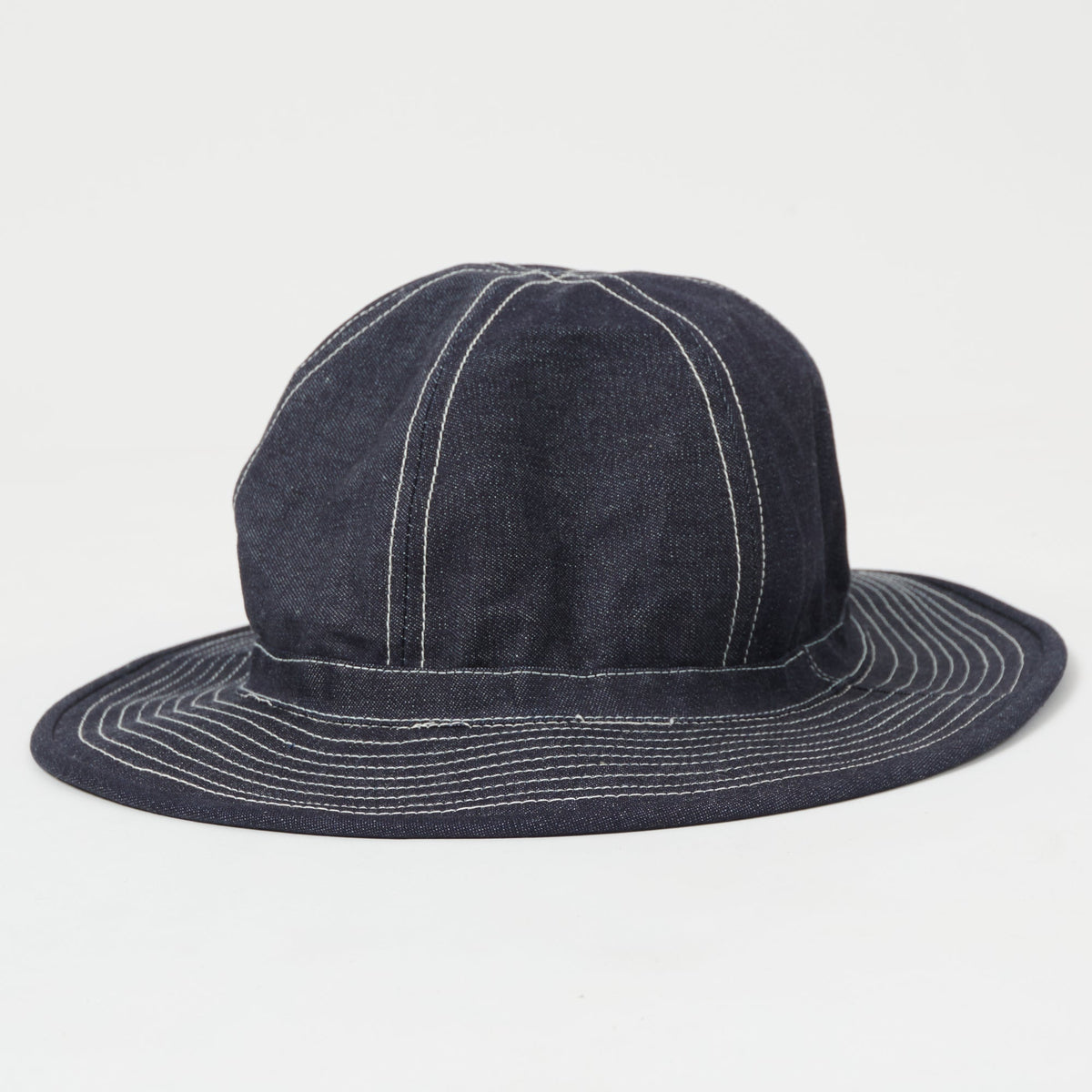 Freewheelers & Co U.S. Army 10oz Field Hat - Indigo Denim