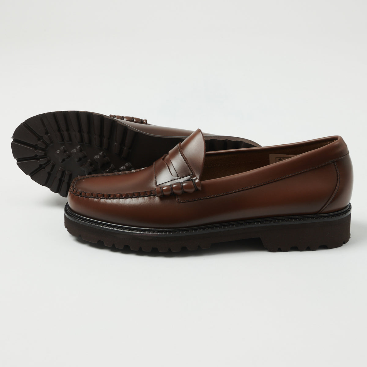 G.H. Bass & Co. Weejun 90s Larson Penny Loafer - Mid Brown