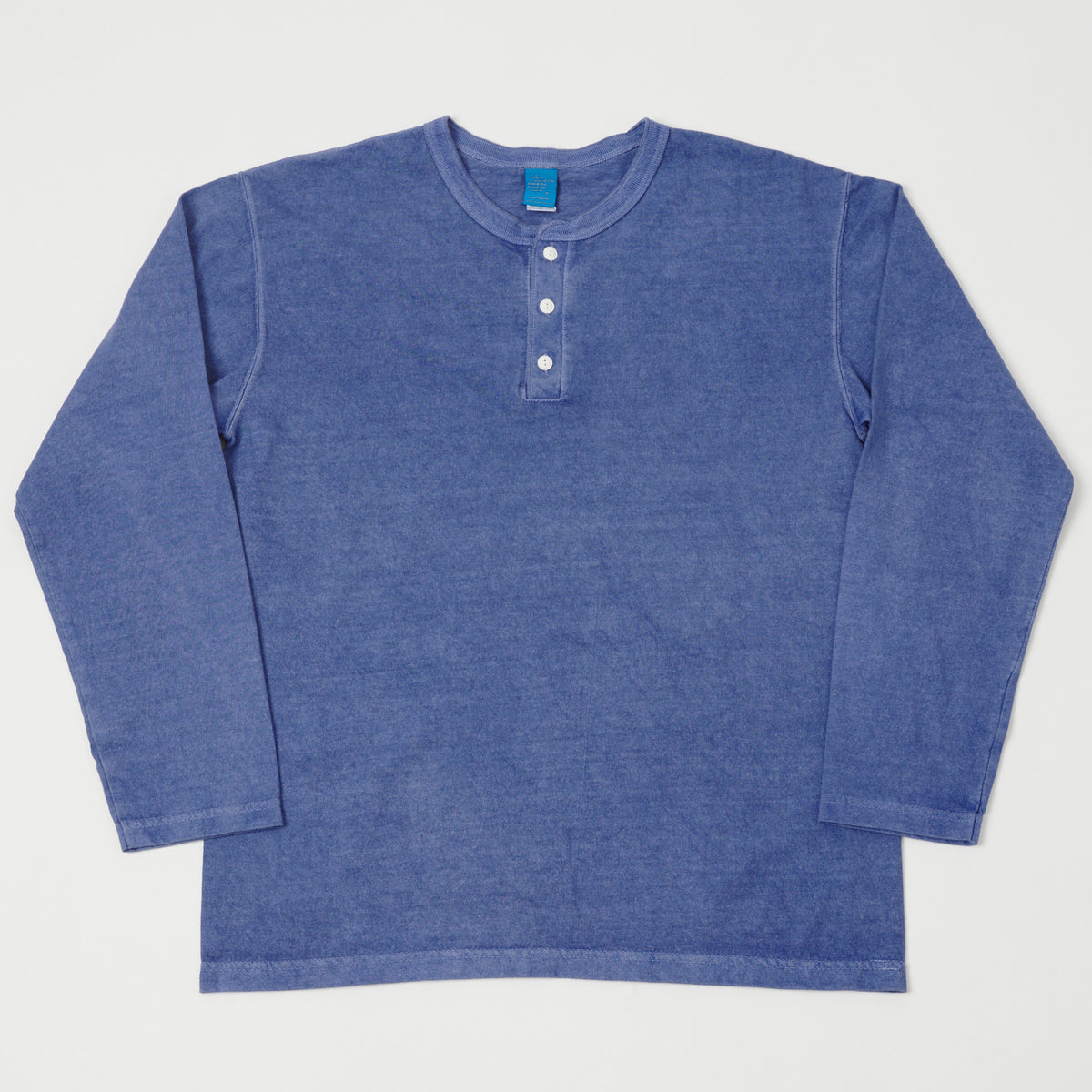 Good On Long Sleeve Henley - Lt Purple