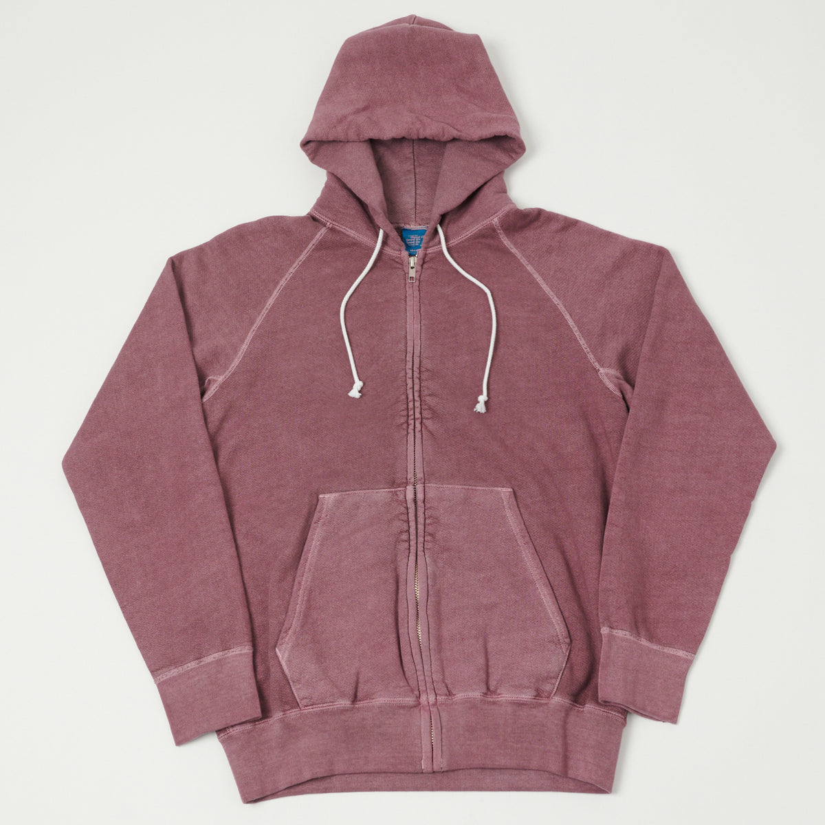 Good On Raglan Sleeve Zip Through Hoodie - Azuki