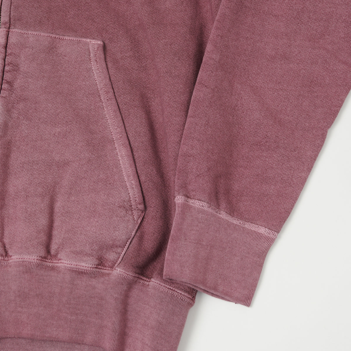 Good On Raglan Sleeve Zip Through Hoodie - Azuki