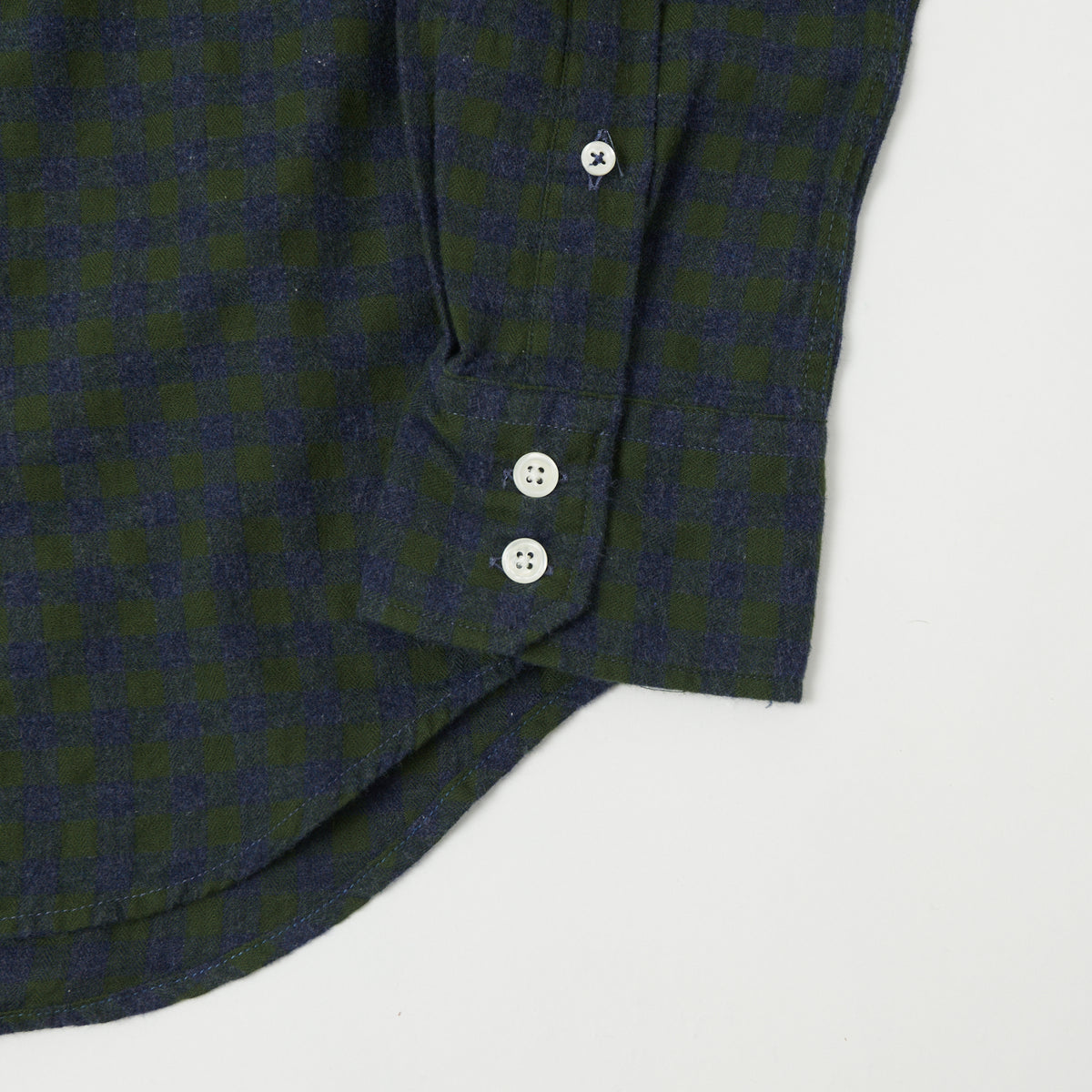 Hartford 'Paul' Gingham Shirt - Green