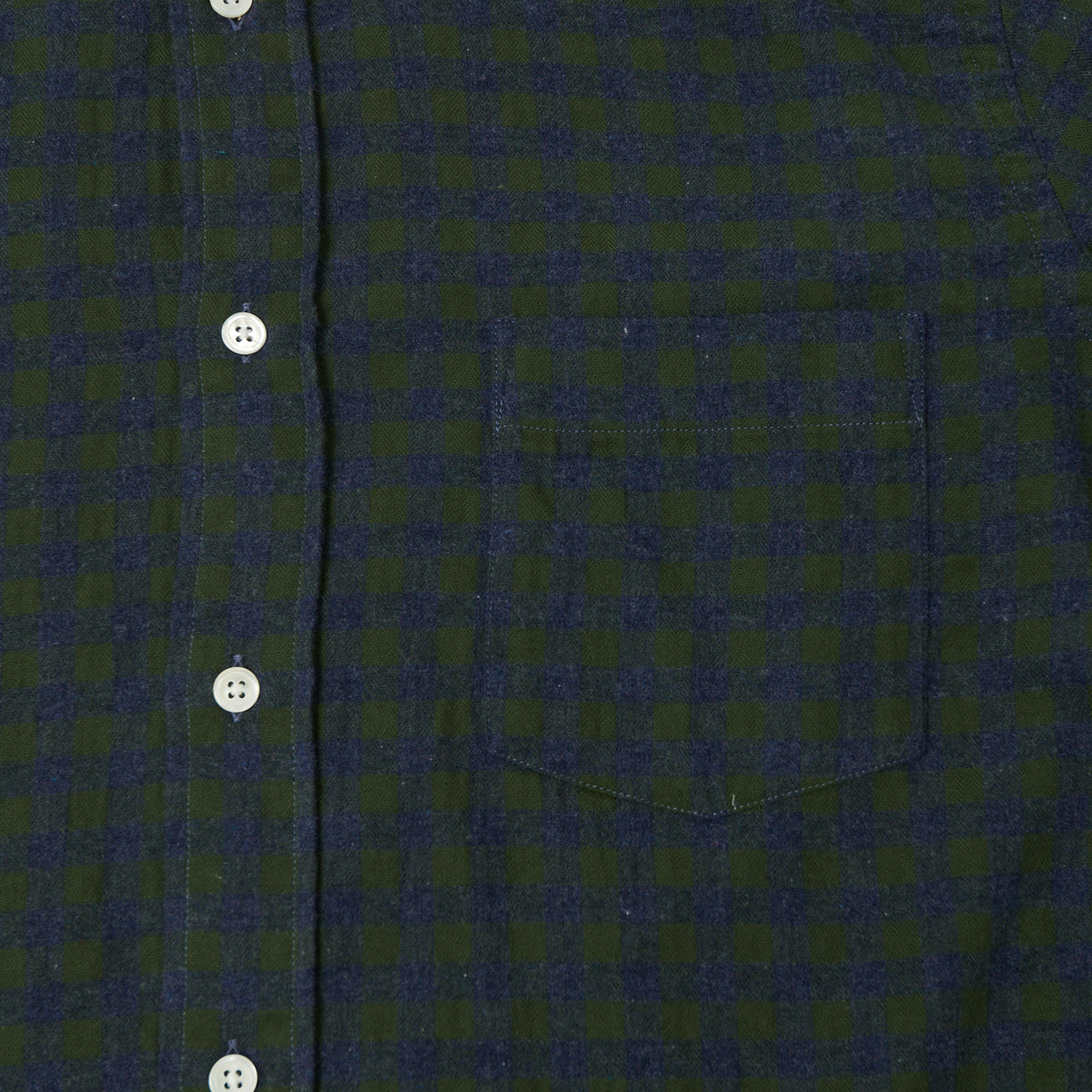 Hartford 'Paul' Gingham Shirt - Green