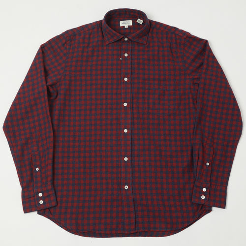 Hartford 'Paul' Gingham Shirt - Red