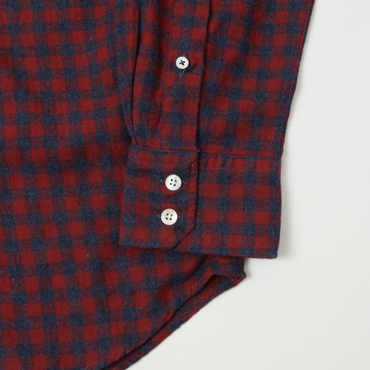 Hartford 'Paul' Gingham Shirt - Red